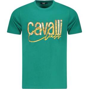 Cavalli class Тениска с къс ръкав cavalli class, Размер XL, Цвят Зелен (TXT61MJD060_VE04038)