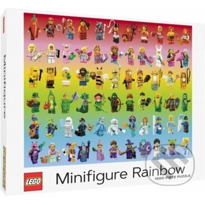 LEGO Minifigure Rainbow 1000 dílků