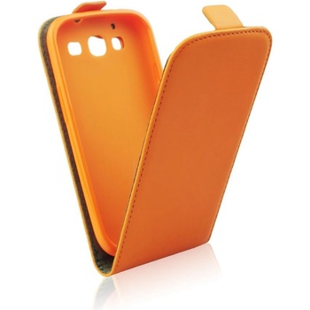 Púzdro Forcell Slim Flip flexi Samsung Galaxy J5 J500 Oranžové