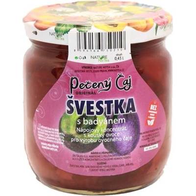 NATURE NoTea Pečený čaj Švestka s badyánem 430 ml
