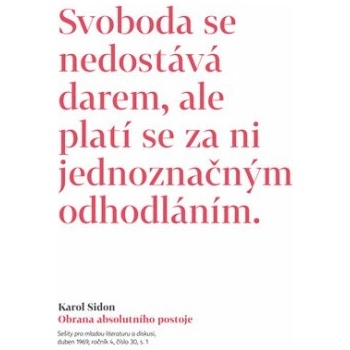 Obrana absolutního postoje