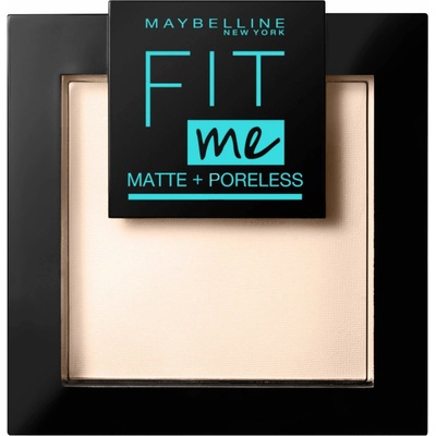 Maybelline Fit Me! Matte+Poreless zmatňujúci púder odtieň 090 Translucent 9 g