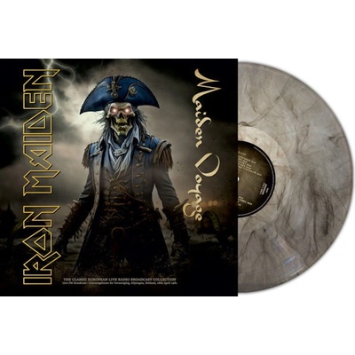 Iron Maiden Maiden Voyage Live FM Broadcast 1981 Marble Viny LP