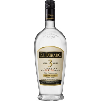 El Dorado White 3y 37,5% 0,7 l (holá láhev)