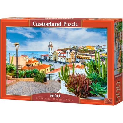 Castorland Пъзел Castorland от 500 части - Канделария, Тенерифе, Испания (В-54275)