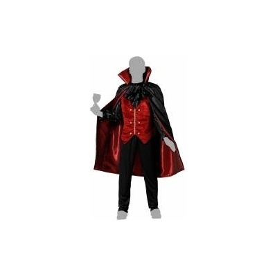 BigBuy Carnival Маскировъчен костюм за възрастни Вампир Размер xs/s