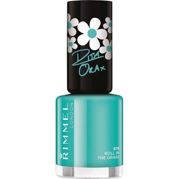 Rimmel London 60 Seconds Nail Polish By Rita Ora 878 Roll In The Grass 8 ml