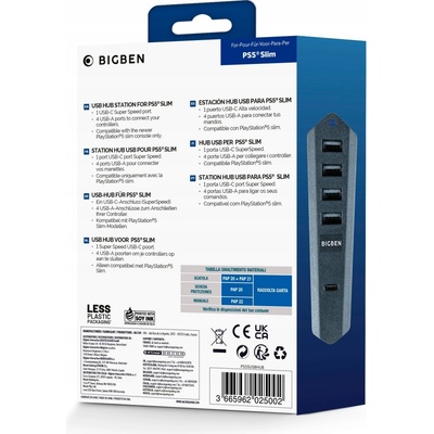 BigBen USB for PlayStation 5 Slim PS5USBHUB