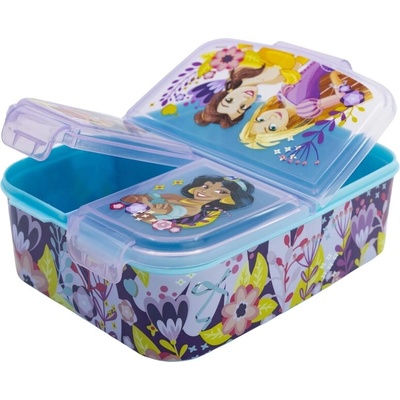 Stor Svačinový multi box Disney Princezné