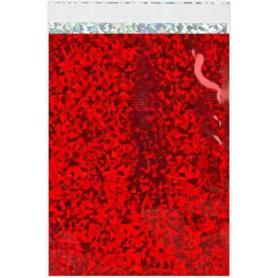 Holografické fóliové obálky - 229 x 162 mm (C5) - Holografická červená