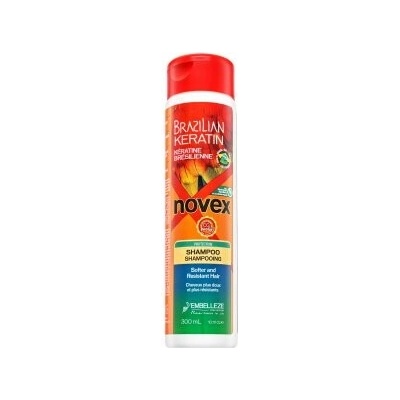 Novex Brazilian Keratin Shampoo posilujúci šampón pre suché a poškodené vlasy 300 ml