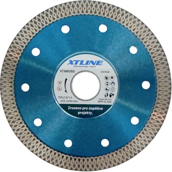 Xtline Kotouč diamantový 125 x 1,0 / 1,4 mm XT169125S