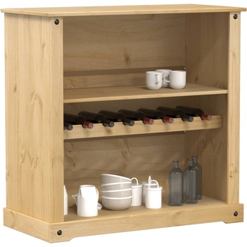 Image 1 of vidaXL Шкаф за вино "Corona" 107, 5x51x105, 5 см бор масив (4002790)