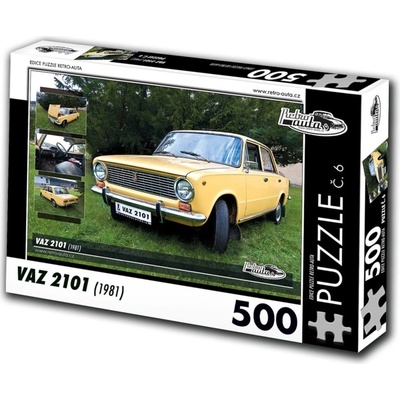 Retro-Auta VAZ 2101 1981 500 dílků
