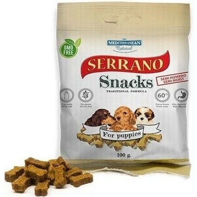 Serrano Snack Meditky tréninkové kostičky pro štěňata 100 g