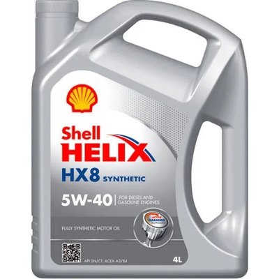 Shell Helix HX8 Synthetic 5W-40 4 l