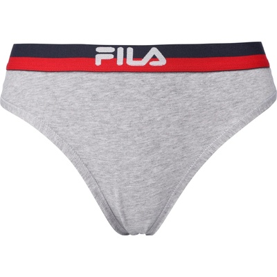 Fila Dámske nohavičky WOMAN STRING sivá tmavo modrá červená