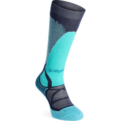 Bridgedale Ski Midweight Women's dark denim/aqua