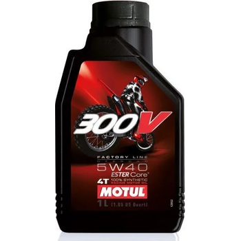 Image 1 of Motul 300V Factory Line Off Road 4T 5W-40 1 l