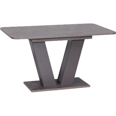 Carmen Разтегателна трапезна маса alara - тъмносива
