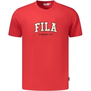 Fila Мъжка тениска с къс ръкав fila, Размер 2xl, Цвят Червено (fam1219_ro30002)