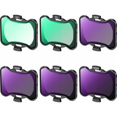 Kf sada filtrů 6v1 polarizační Pl Uv Nd Nd8 Nd16 Nd32 Nd64 Pro Dji Avata 2 / Sku.2252