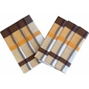 Svitap J.H.J. Veľké káro 50x70 cm 3 ks oranžové