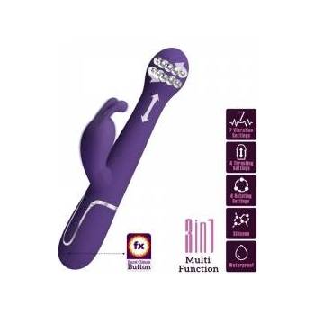 Boss of Toys Pretty Love Dejon 3-in-1 Intimate Machine, Dual Motor, Purple, USB