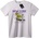 NOONEBRAND Тениска Ню Йорк Динозавър Скейт - XL, White