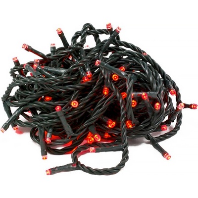 SOLEX Vianočná súprava 100ks/8 progr LED červená