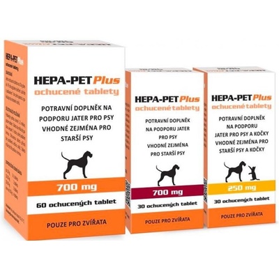 Lavet Hepa Pet Plus 250 mg 30 tbl
