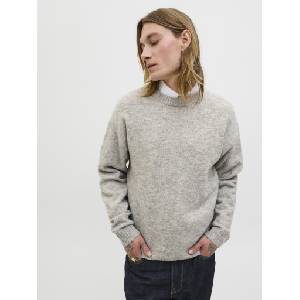JACK & JONES Мъжки пуловер JORSOHO OLLIE сив Jack & Jones | Siv | МЪЖЕ | XXL