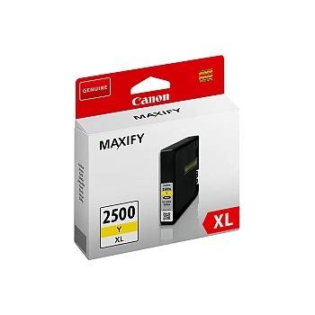 Canon PGI-2500XL Y + Canon Plus Glossy II PP-201, 10x15 cm, 100 sheets (9267B001AA_2311B072AA)