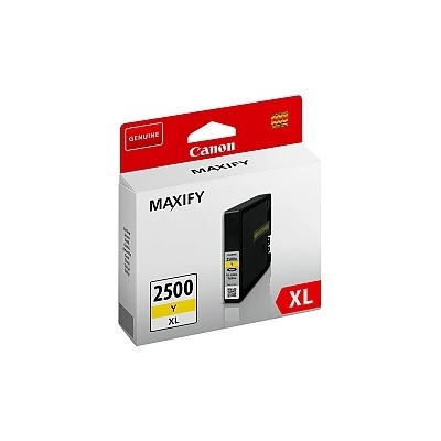 Canon PGI-2500XL Y + Canon Plus Glossy II PP-201, 10x15 cm, 100 sheets (9267B001AA_2311B072AA)