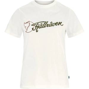 Fjällräven Дамска тениска Fjällräven Women's Archive Logo T-Shirt - Eggshell (916-6335-0112)