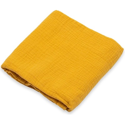 New Baby Mušelínová přikrývka mustard – Zboží Dáma