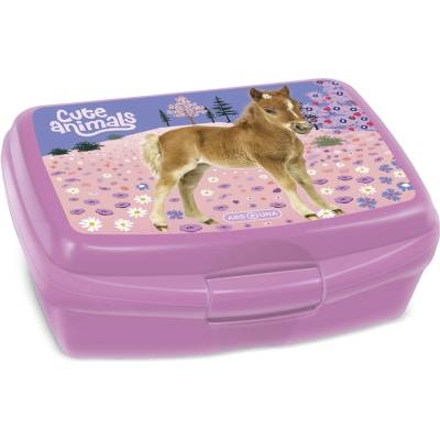 Ars Una Кутия за обяд ARS UNA Cute Animals-Horse пластмаса BPA free 165x135x60 mm 52545269 (52545269)