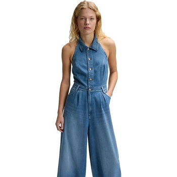 LEE Гащеризон Lee 112376794 Wide Leg jumpsuit - Blue (Mid Embrace)