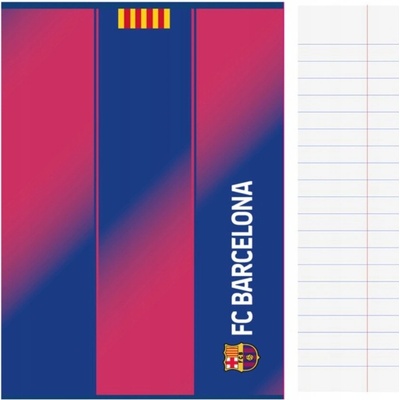 FC BARCELONA Zošit A5 linajkový