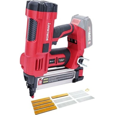 Worcraft CNS-S20LiB Sponkovačka ShareSYS, 20V Li-Ion, s reguláciou, sponky U + klince T