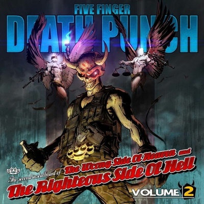 FIVE FINGER DEATH PUNCH: THE WRONG SIDE OF HEAVEN AND T CD