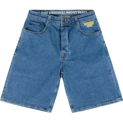 Homeboy X-tra monster denim shorts Modrá