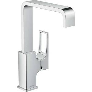 Hansgrohe Metropol - Смесител за умивалник с изход Push-Open, хром 74511000 (74511000)