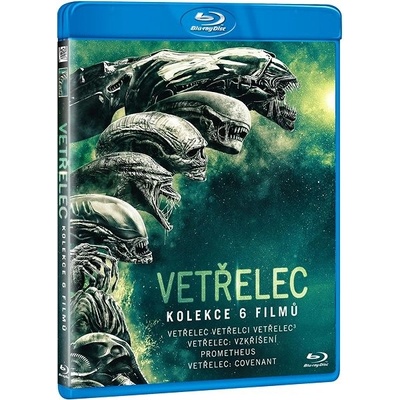 Vetřelec: Kompletní kolekce 6 filmů DVD - 6xDVD – Zbozi.Blesk.cz