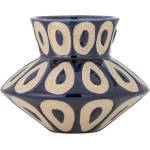 Bloomingville Синя глинена ръчна изработка ваза (височина 12 cm) Bashir - Bloomingville (82072687)