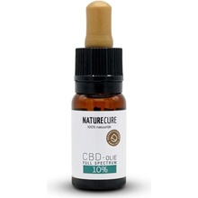 Nature Cure Full Spectrum Raw CBD olej 10 % 10 ml 1000 mg