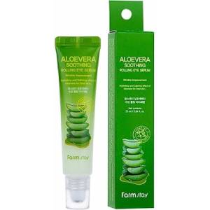 Farm Stay Околоочен ролер-серум Aloe Vera Soothing, 25 ml - baby