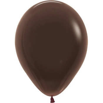 Balón solid 25 cm čokoládový