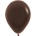 Balón solid 25 cm čokoládový