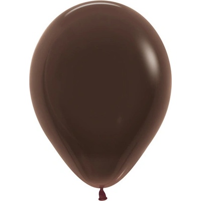 Balón solid 25 cm čokoládový